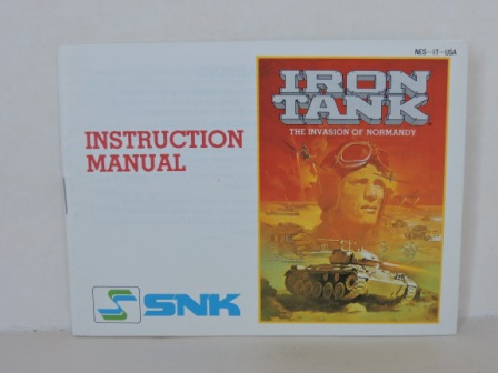 Iron Tank - The Invasion of Normandy - NES Manual